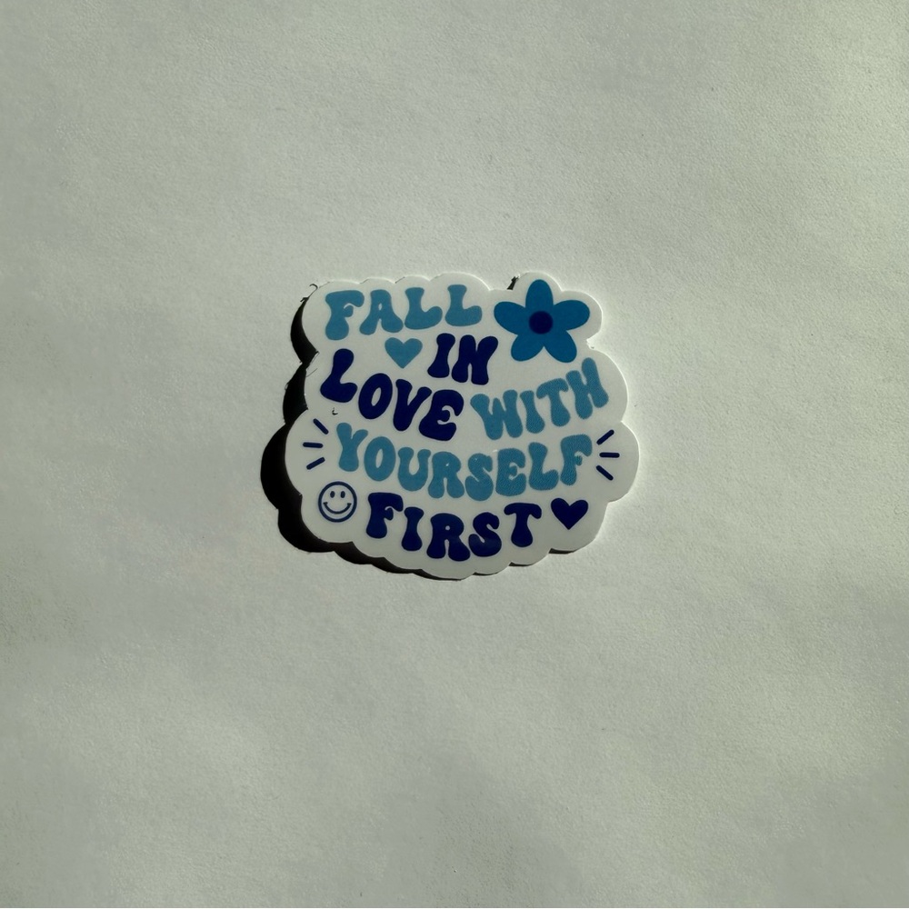 🍒10 for $10 Inspirational Blue Sticker